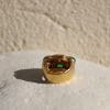 Bague Mojito ✦ or jaune, émeraudes et diamants