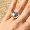 Bague cœur ✦ deux ors, signée Piaget