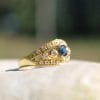 Bague Olympe ✦ or jaune, saphir et diamants