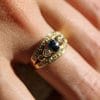 Bague Olympe ✦ or jaune, saphir et diamants