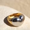 Bague cœur ✦ deux ors, signée Piaget