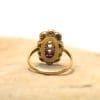 Bague Théodora ✦ deux ors Art Déco, diamants et rubis
