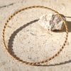 Jonc Thaïs ✦ tressé en or jaune 18 carats