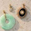 Pendentif Tilia ✦ Jade et or jaune