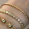Jonc Thaïs ✦ tressé en or jaune 18 carats