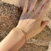 Jonc Thaïs ✦ tressé en or jaune 18 carats