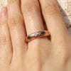 Bague Axel ✦ or rose 18 carats, saphirs et diamants